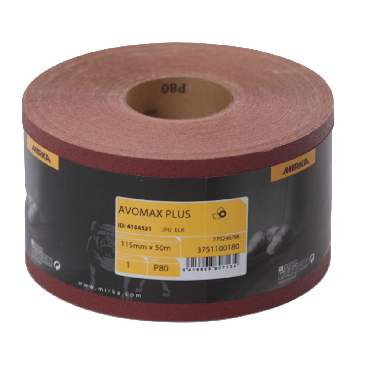 Mirka Avomax Abrasive Rolls 115mm x 50m