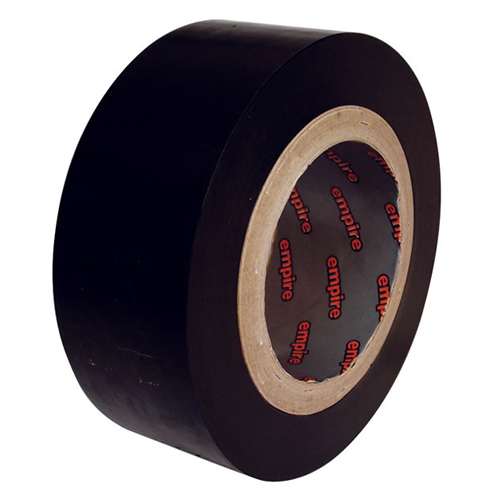 25mm Black Low Tack Protection Tape 100m