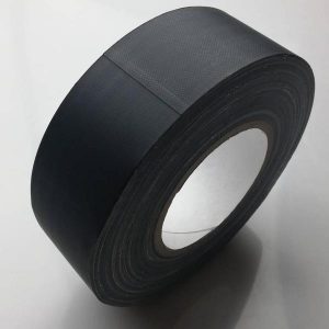 50mm x 50 matt black matt gaffer tape