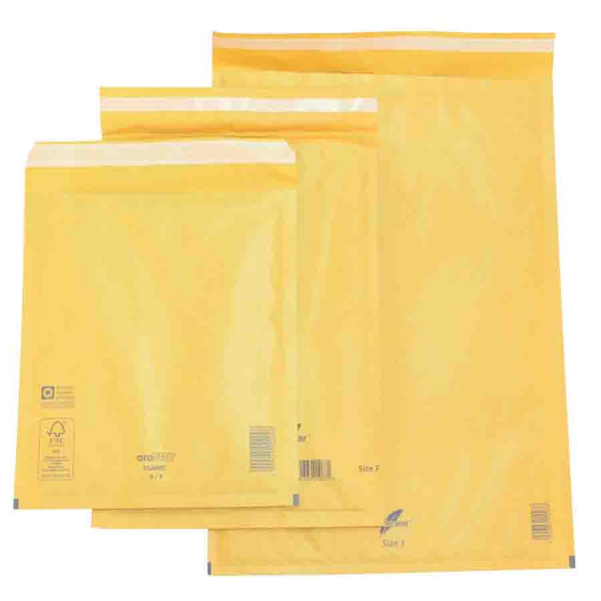 Gold Postal Bags