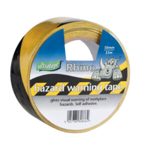 Self Adhesive Hazard Warning Tape 50mm x 33m