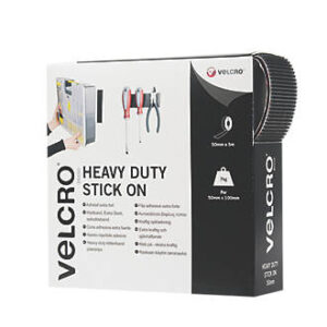 Heavy Duty VELCRO® brand Self Adhesive 50mm Wide Sold by the Metre 