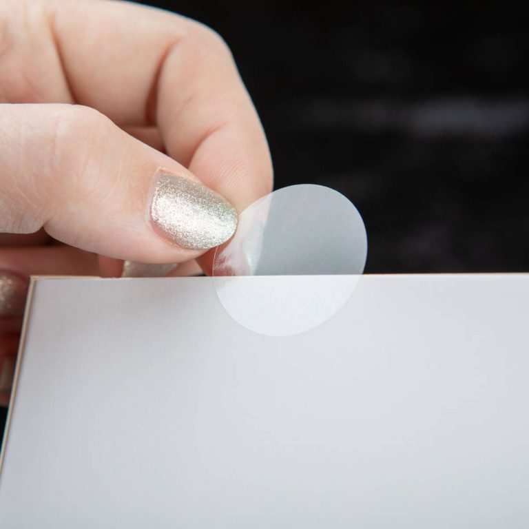 Double Sided Clear Adhesive Discs Cheap from 2p / Disc