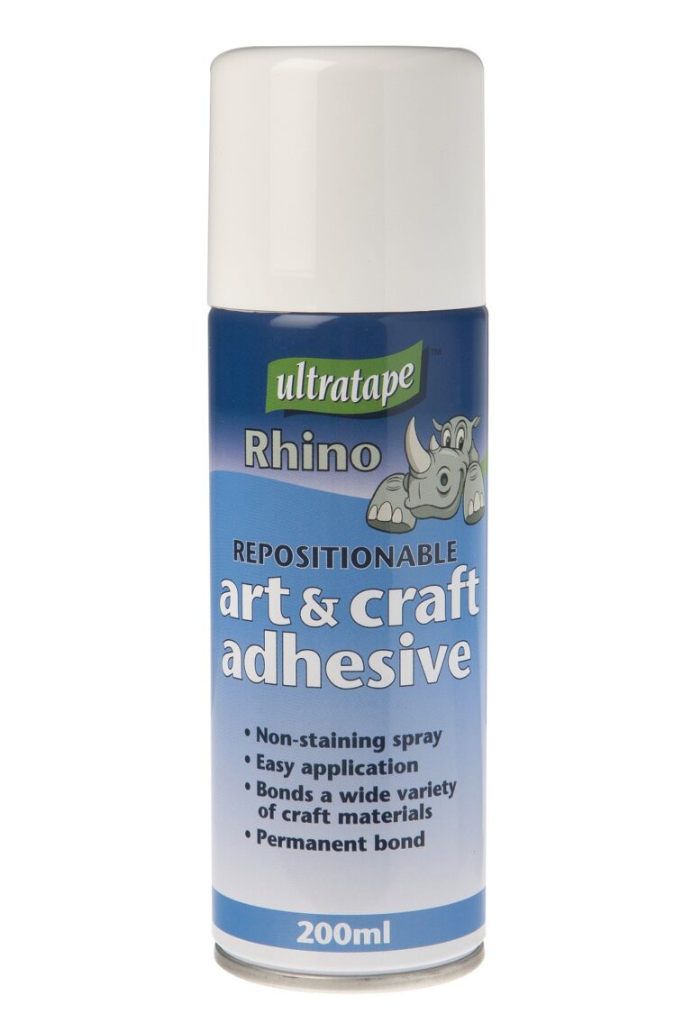 Repositionable Spray Adhesive Shop Online Fosseway Tapes