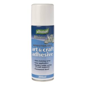 200ml Repositionable Spray Adhesive