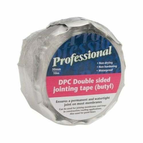 Ultra Tape DPC Double Sided Jointing Tape (Butyl) 50mm x 10m