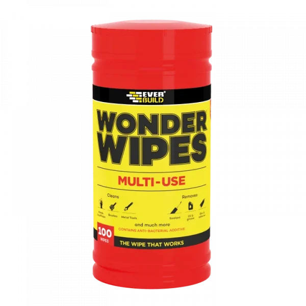 Everbuild Wonder Wipes Multi-Use - Pack of 100