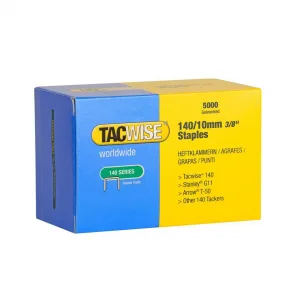Tacwise Type 140 Staples (5,000 Pack) - 10mm