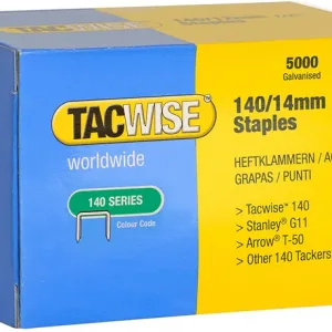 Tacwise Type 140 Staples (5,000 Pack) - 14mm